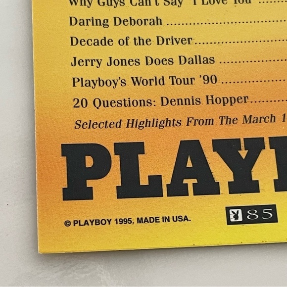 90s Vintage Donald Trump Playboy Chromium Cover Card Collectors 1995 #85 - Picture 4 of 7